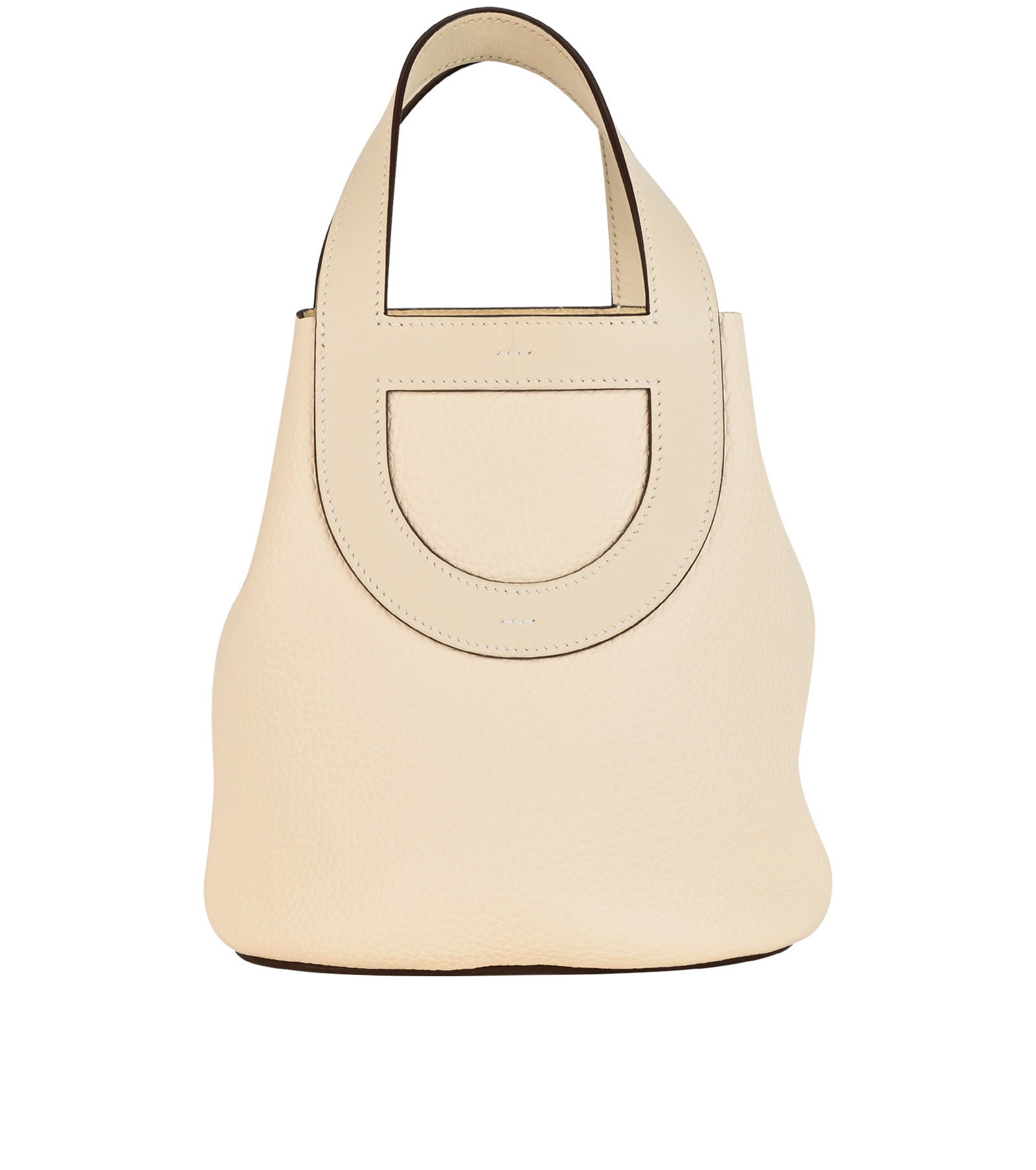 In -The- Loop 18 In Nata Clemence Leather, &pound;5,500, Handbags, Cream, Leather, Back view